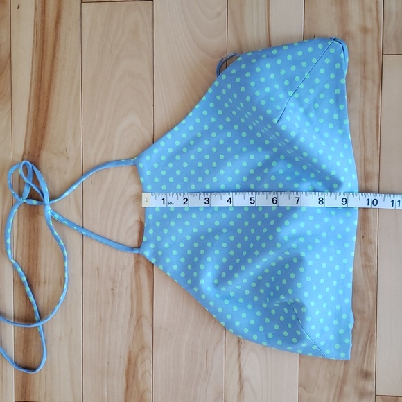 ZARA Polka-dot crop halter top - Picture 8 of 11